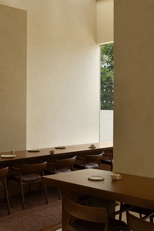 Eventide Coffee / Billboards - Interior Photography, Wood, Table, Chair