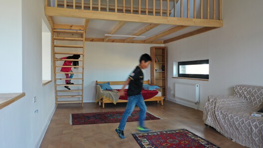 Ger Plug-In 3.0 / District Development Unit - Interior Photography, Wood, Stairs, Bed