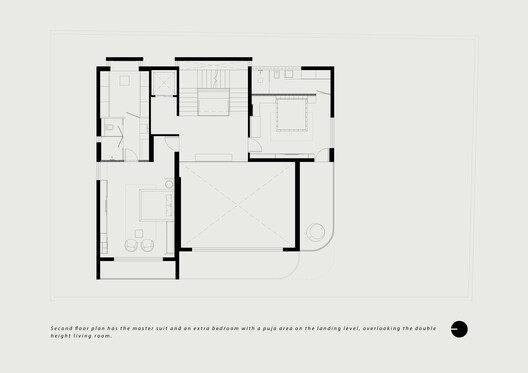 Sculpted Sanctuary House / D'WELL Sculpted Sanctuary House / D'WELL - Image 22 of 23