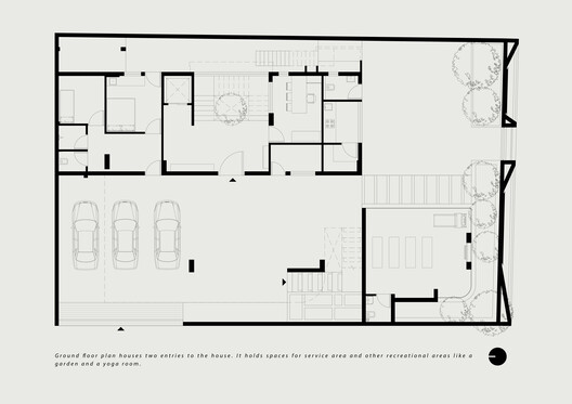 Sculpted Sanctuary House / D'WELL Sculpted Sanctuary House / D'WELL - Image 19 of 23