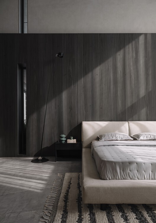 Sculpted Sanctuary House / D'WELL Sculpted Sanctuary House / D'WELL - Interior Photography, Bedroom, Bed