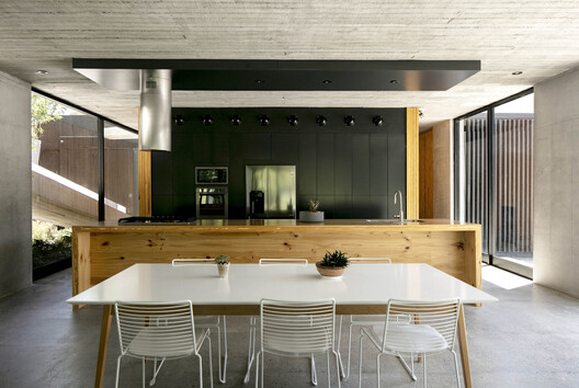House in Santiago / S-AR - Interior Photography, Kitchen, Wood, Countertop, Table, Chair