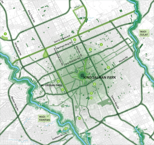 King Salman Park Advances Toward 2026 Opening on Former Riyadh Airbase - Image 26 of 30