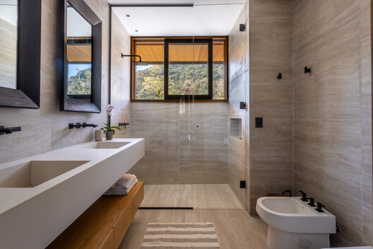 JV Residence / Pitta Arquitetura JV Residence / Pitta Arquitetura - Interior Photography, Bathroom, Wood, Countertop, Sink, Lighting