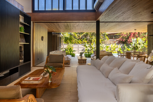 JV Residence / Pitta Arquitetura JV Residence / Pitta Arquitetura - Interior Photography, Living Room, Wood, Chair, Patio