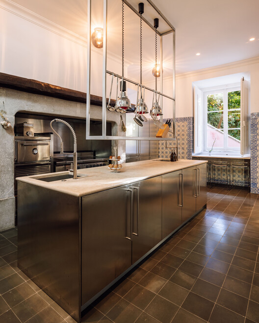 Princess Farm / António Costa Lima Arquitectos Princess Farm / António Costa Lima Arquitectos - Interior Photography, Kitchen, Lighting, Countertop, Glass