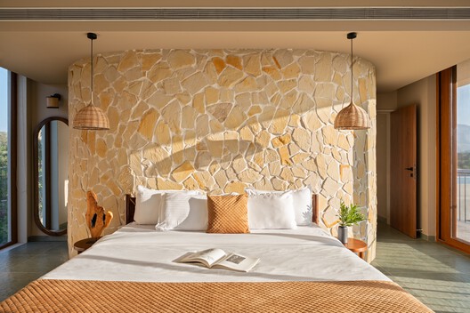 Amoha Villas / Atelier Landschaft - Interior Photography, Bedroom, Wood, Bed