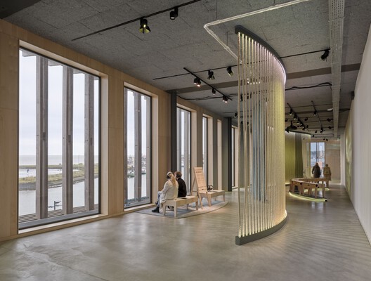 Wadden Sea World Heritage Center / Dorte Mandrup - Interior Photography, Wood, Column