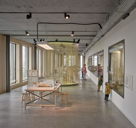 Wadden Sea World Heritage Center / Dorte Mandrup - Interior Photography, Wood, Lighting, Glass