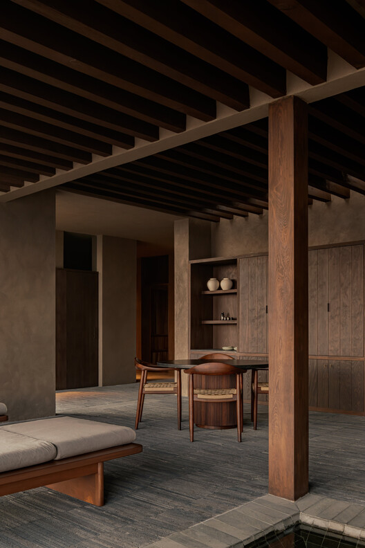 El Retiro Spa / Mendiola Arregui - Interior Photography, Wood, Table, Chair