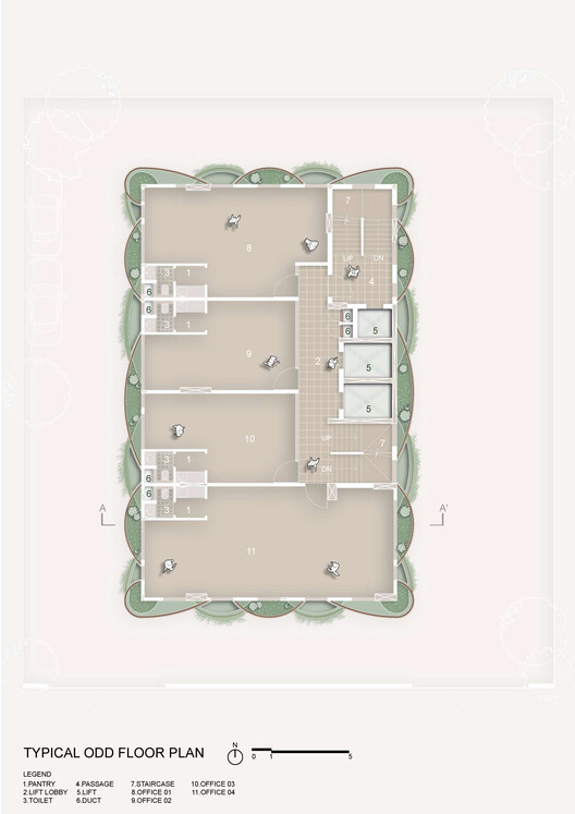 Stella Office Building / Sanjay Puri Architects - Image 19 of 21