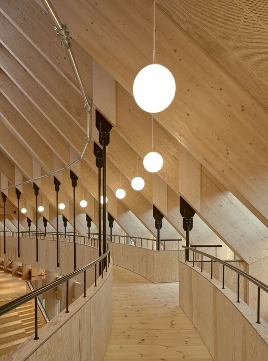 Center for Health / Dorte Mandrup - Interior Photography, Stairs, Wood
