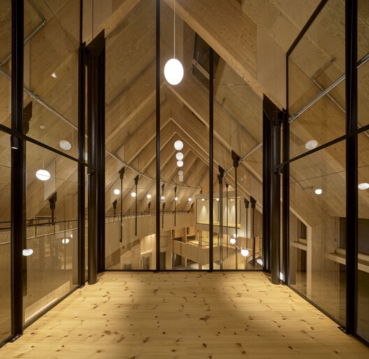 Center for Health / Dorte Mandrup - Interior Photography, Wood, Lighting, Beam