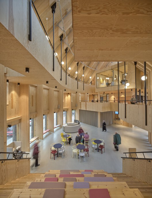 Center for Health / Dorte Mandrup - Interior Photography, Wood