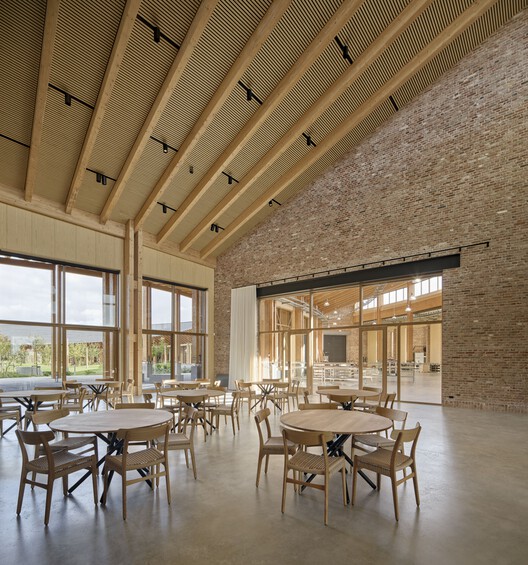 The Crafts College / Dorte Mandrup - Interior Photography, Dining room, Chair, Beam