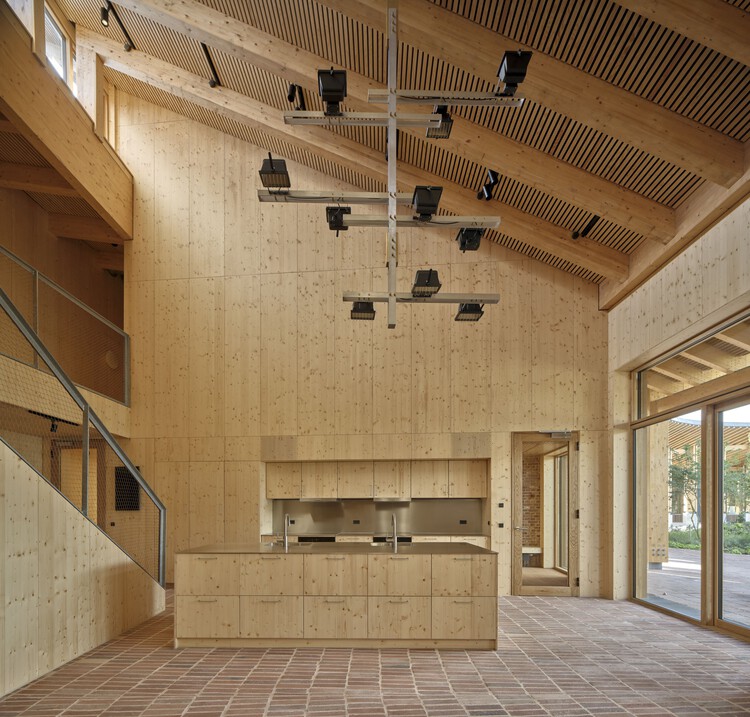 丹麦工艺学院 / Dorte Mandrup - 室内图, 木头, 梁