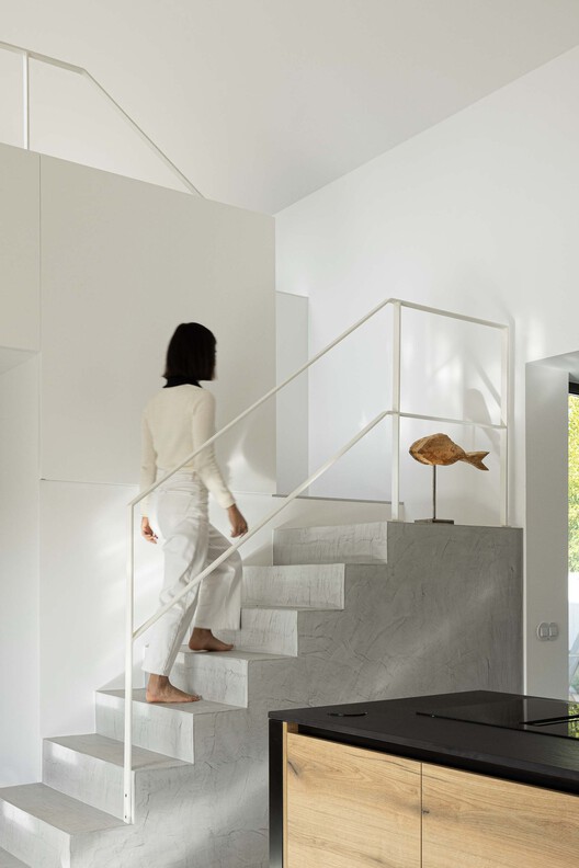 Casinha da Melroeira / Filipe Saraiva Casinha da Melroeira / Filipe Saraiva - Interior Photography, Stairs, Wood, Handrail