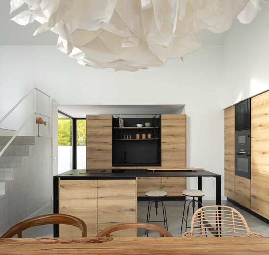 Casinha da Melroeira / Filipe Saraiva Casinha da Melroeira / Filipe Saraiva - Interior Photography, Kitchen, Wood, Table, Countertop, Chair