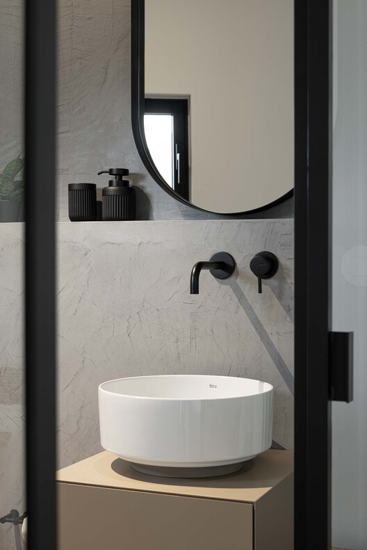 Casinha da Melroeira / Filipe Saraiva Casinha da Melroeira / Filipe Saraiva - Interior Photography, Bathroom, Sink, Countertop, Glass, Toilet