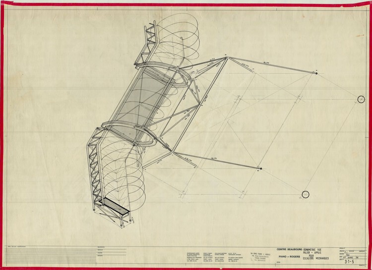 Unbuilt Visions for the Centre Pompidou Presented at “Concours Beaubourg 1971” Exhibition in Paris - Image 3 of 8