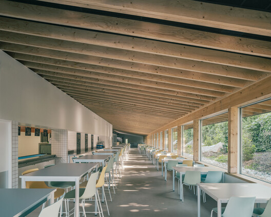 Middle School Cafeteria in Gonesse / MARS Architectes - Interior Photography, Dining room