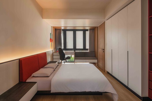 House of Dentist Couple / RCAB Studio - Interior Photography, Bedroom, Wood, Bed