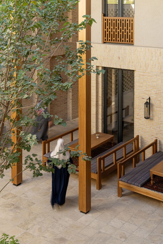 SUZANI by Madina Kasimbaeva Museum / ARC Architects - Interior Photography, Wood, Courtyard, Balcony