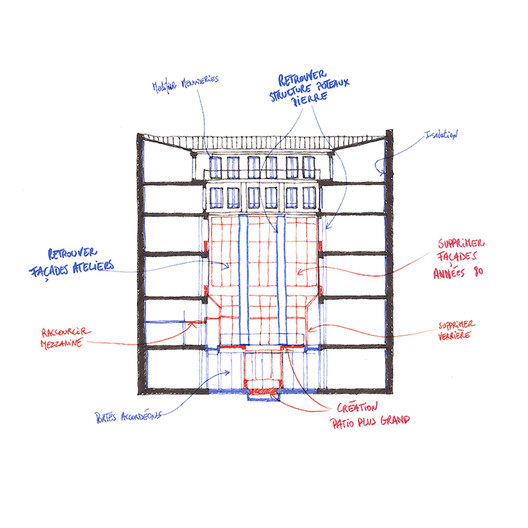 Sentier Offices / COVE Architectes + CALQ Architecture Sentier Offices / COVE Architectes + CALQ Architecture - Image 28 of 30