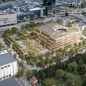 Kengo Kuma and Associates to Design Spiral-Shaped Public Library in Rzeszów, Poland - Image 1 of 4