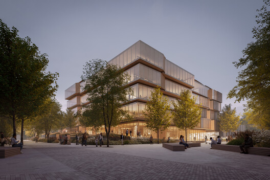 Kengo Kuma and Associates to Design Spiral-Shaped Public Library in Rzeszów, Poland Kengo Kuma and Associates to Design Spiral-Shaped Public Library in Rzeszów, Poland - Image 4 of 12