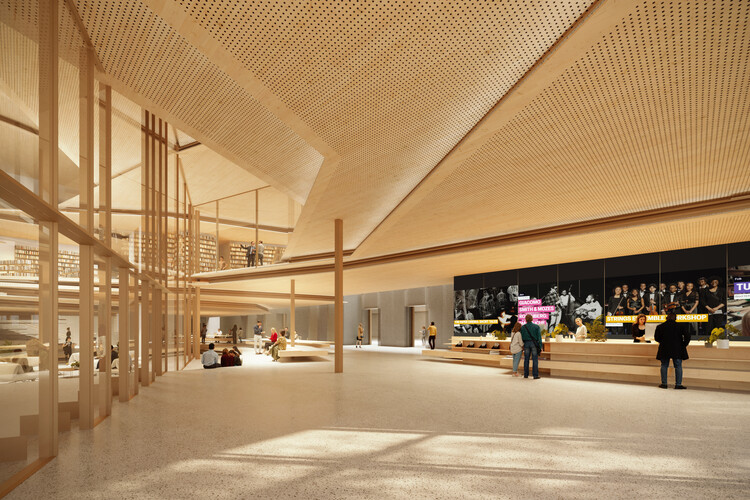 Kengo Kuma and Associates to Design Spiral-Shaped Public Library in Rzeszów, Poland - Image 11 of 12