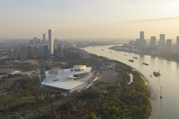 First Look at Snøhetta’s Shanghai Grand Opera House as Construction Nears Completion - Featured Image