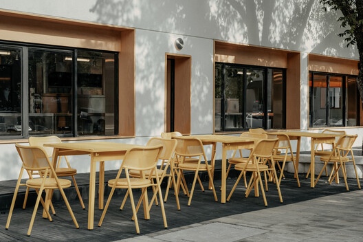 Cafe Maut Restaurant / ECOH + Mitra Cafe Maut Restaurant / ECOH + Mitra - Interior Photography, Dining room, Wood, Table, Chair