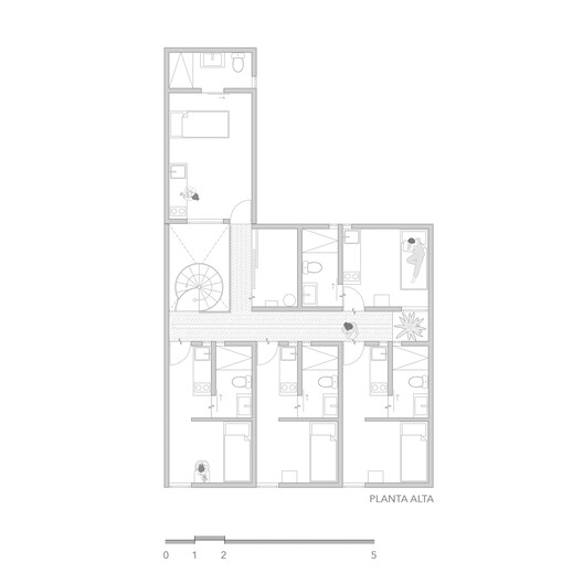 Estudios Estudiantiles 46B / Carmelina & Aurelio Taller de Arquitectura Estudios Estudiantiles 46B / Carmelina & Aurelio Taller de Arquitectura - Imagen 24 de 30