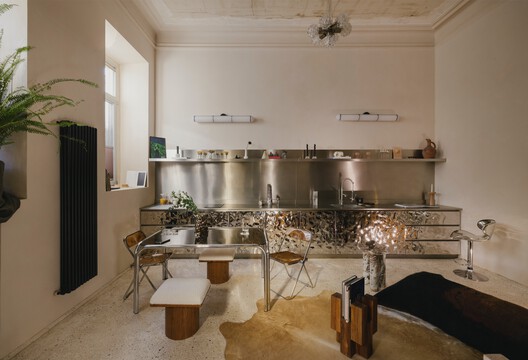 Seturi Studio / Seturidesign + Idaaf Architects - Interior Photography, Dining room, Wood, Lighting, Kitchen, Countertop, Chair