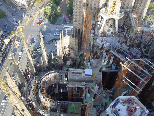 The Final Piece of Gaudí’s Sagrada Familia Central Tower Installed in Barcelona - Image 7 of 12