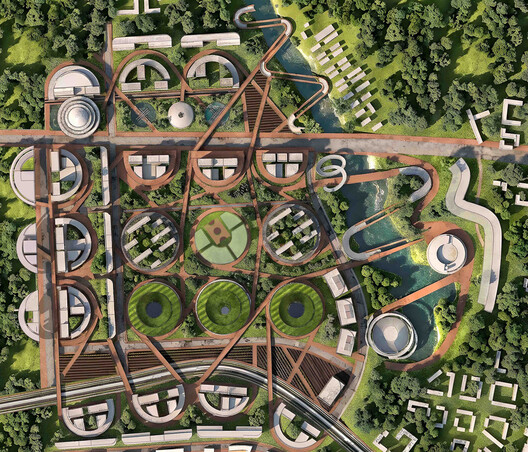 7 Unbuilt Masterplans Reimagining Urban Futures Through Ecology and Collective Space - Image 18 of 42