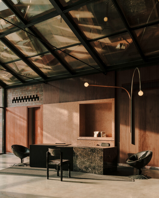 Lopota Reception / Studio Gypsandconcrete - Interior Photography, Lighting, Chair