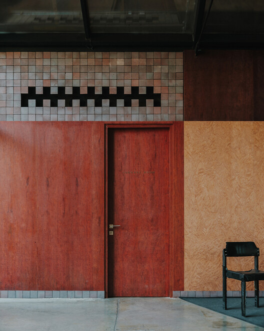 Lopota Reception / Studio Gypsandconcrete - Interior Photography, Wood, Brick, Concrete