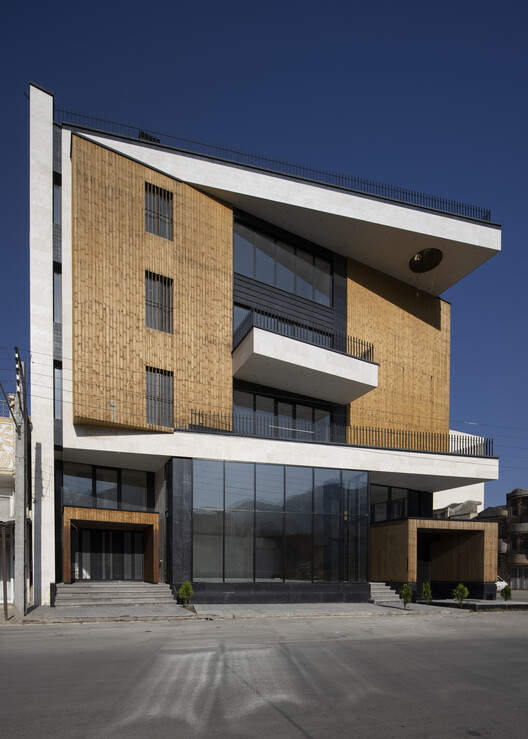Ramand Mixed-Use building / White Cube Atelier - Exterior Photography, Facade, Concrete