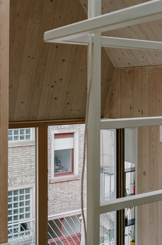 Gott Apartment Building / Amunt Martenson + heramarte - Interior Photography, Wood, Lighting, Glass, Beam