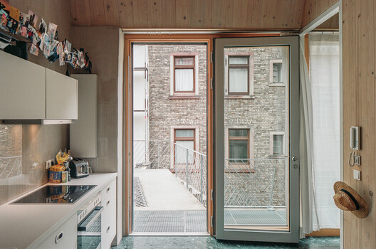 Gott Apartment Building / Amunt Martenson + heramarte - Interior Photography, Wood