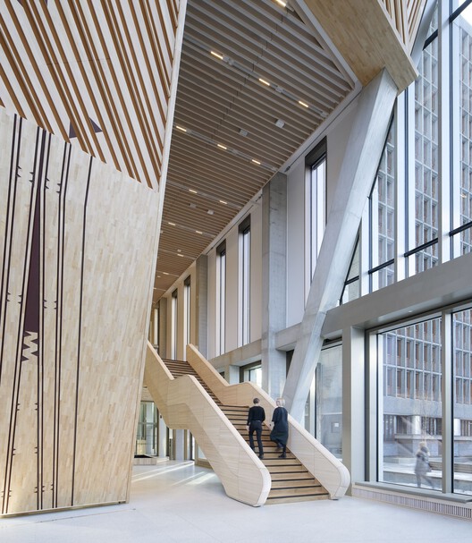 New Government Quarter Oslo / Nordic Office of Architecture New Government Quarter Oslo / Nordic Office of Architecture - Interior Photography, Wood, Glass