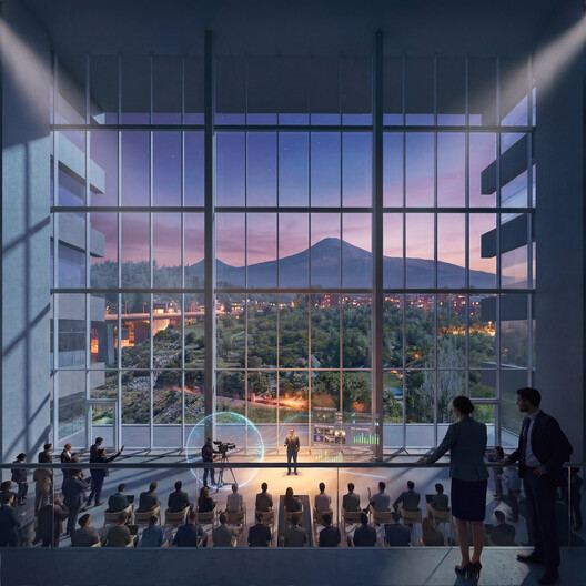 MVRDV Begins Construction on the EU TUMO Convergence Center in Yerevan, Armenia MVRDV Begins Construction on the EU TUMO Convergence Center in Yerevan, Armenia - Image 7 of 9