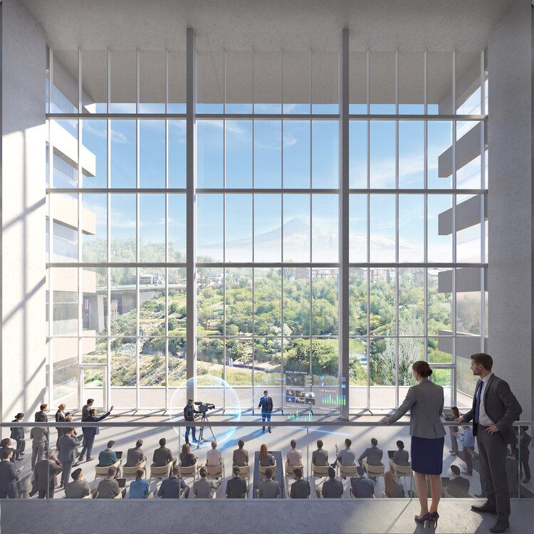 MVRDV Begins Construction on the EU TUMO Convergence Center in Yerevan, Armenia - Image 5 of 9