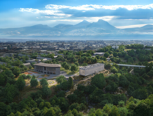 MVRDV Begins Construction on the EU TUMO Convergence Center in Yerevan, Armenia