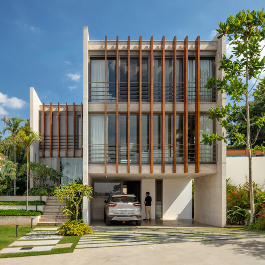 Casa JG / Obra Arquitetos - Fotografia de Exterior, Balcão