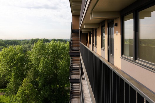 Valckensteyn - Timber Residential Building / Powerhouse Company - Exterior Photography, Balcony