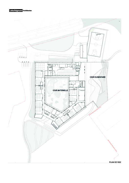 School Complex Simone Veil / Leibar Seigneurin Architectes - Image 17 of 20