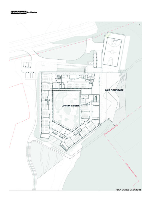 School Complex Simone Veil / Leibar Seigneurin Architectes - Image 18 of 20